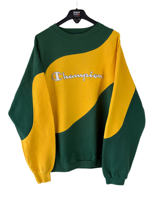 Sudadera Champion Vintage Yellow/Green