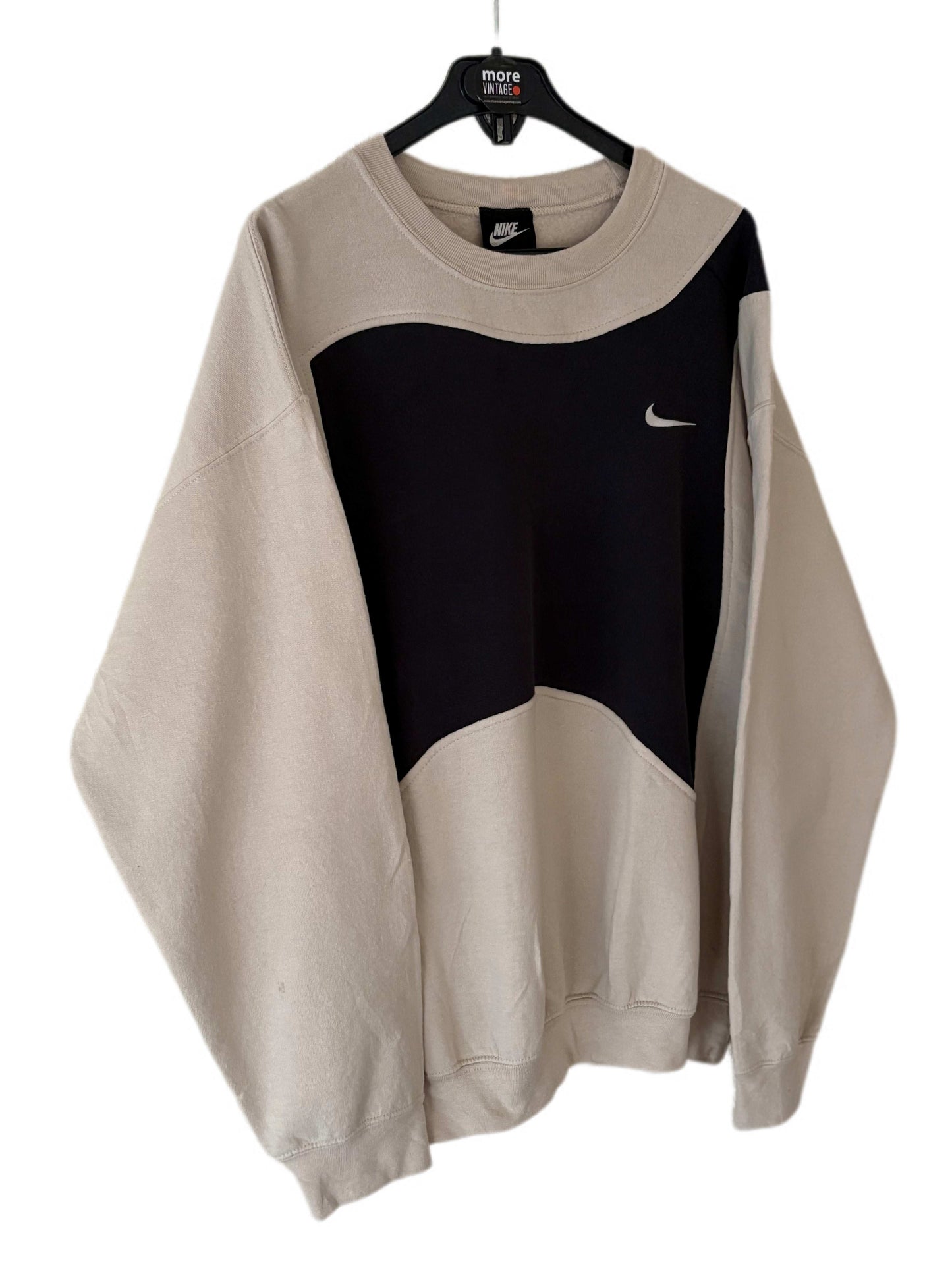 Sudadera Nike Retro Creme/Black