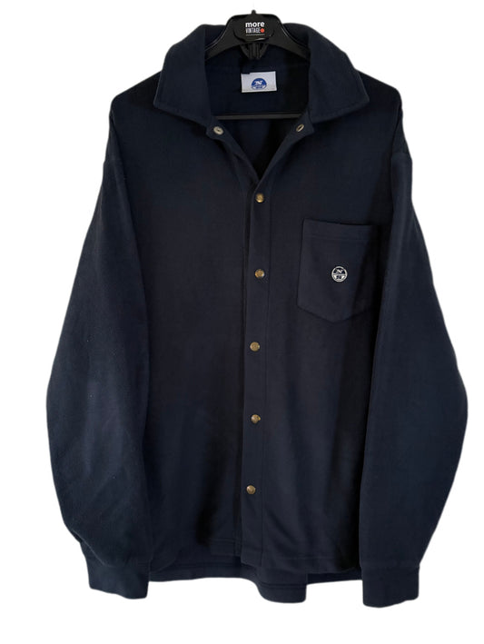 Flannel Shirt North Sails Retro Navy Blue