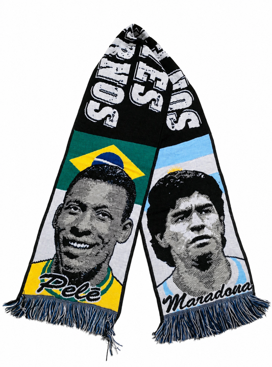 Bufanda Maradona & Pelé “Eternos”