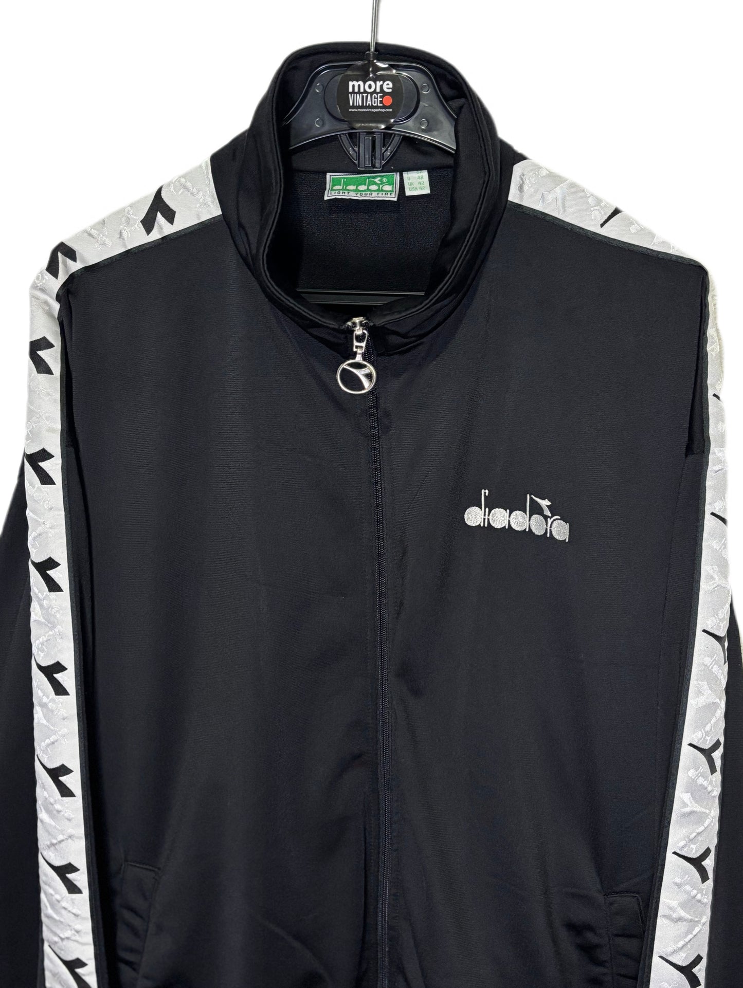 Chaqueta Diadora Retro Black/White