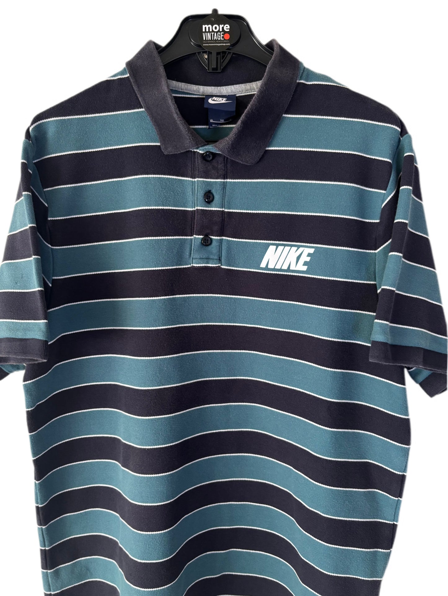 Polo Nike Retro Ligth Blue/Black