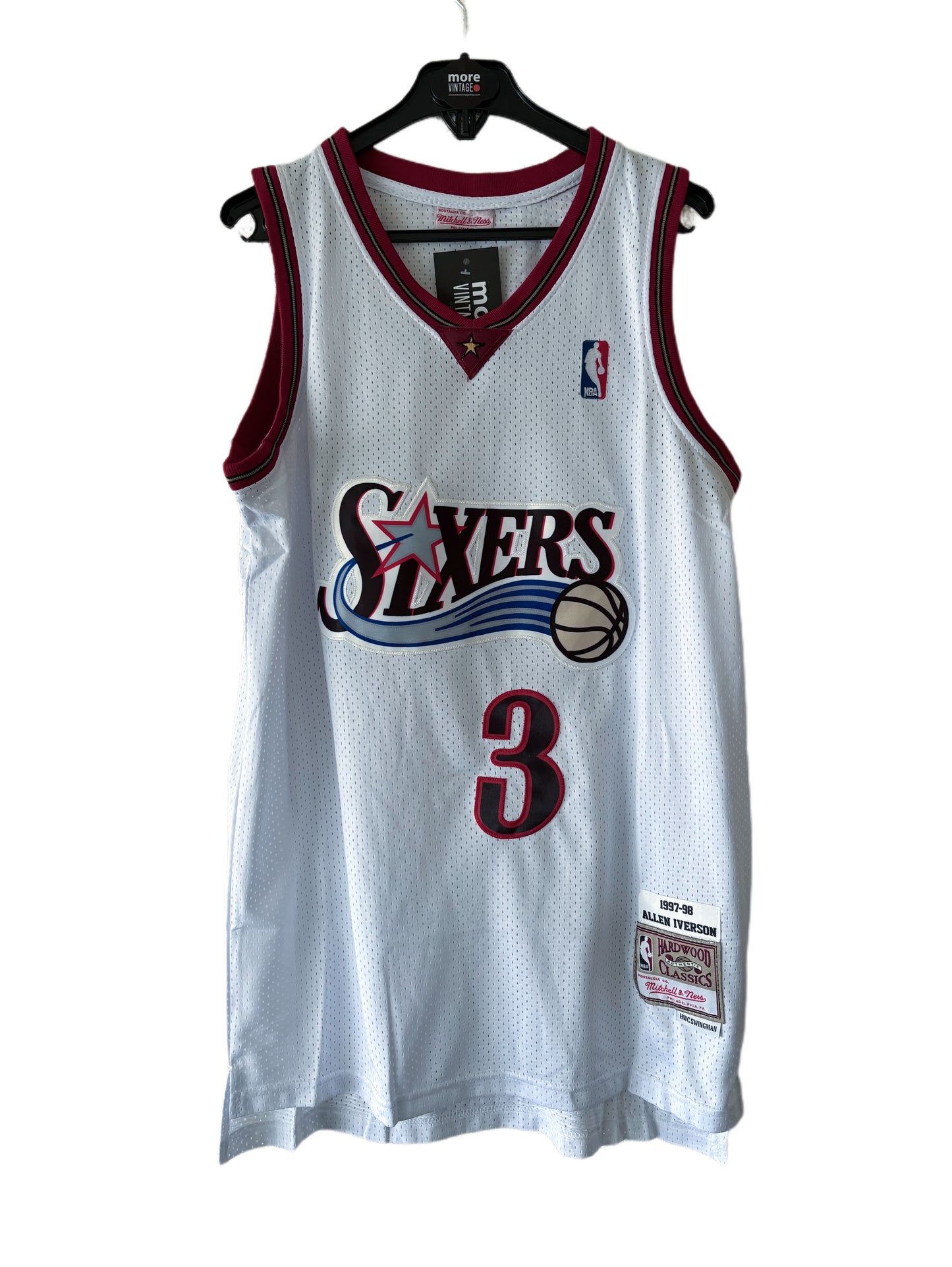 Camiseta NBA Classic Sixers Allen Iverson #3