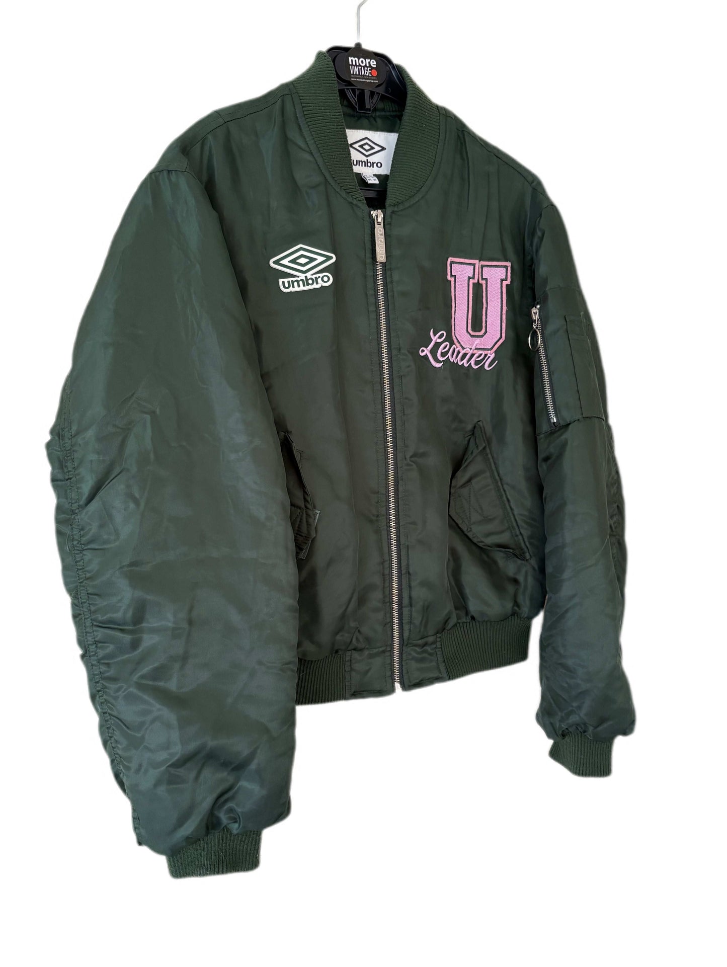 Chaqueta Bomber Umbro Retro Army Green