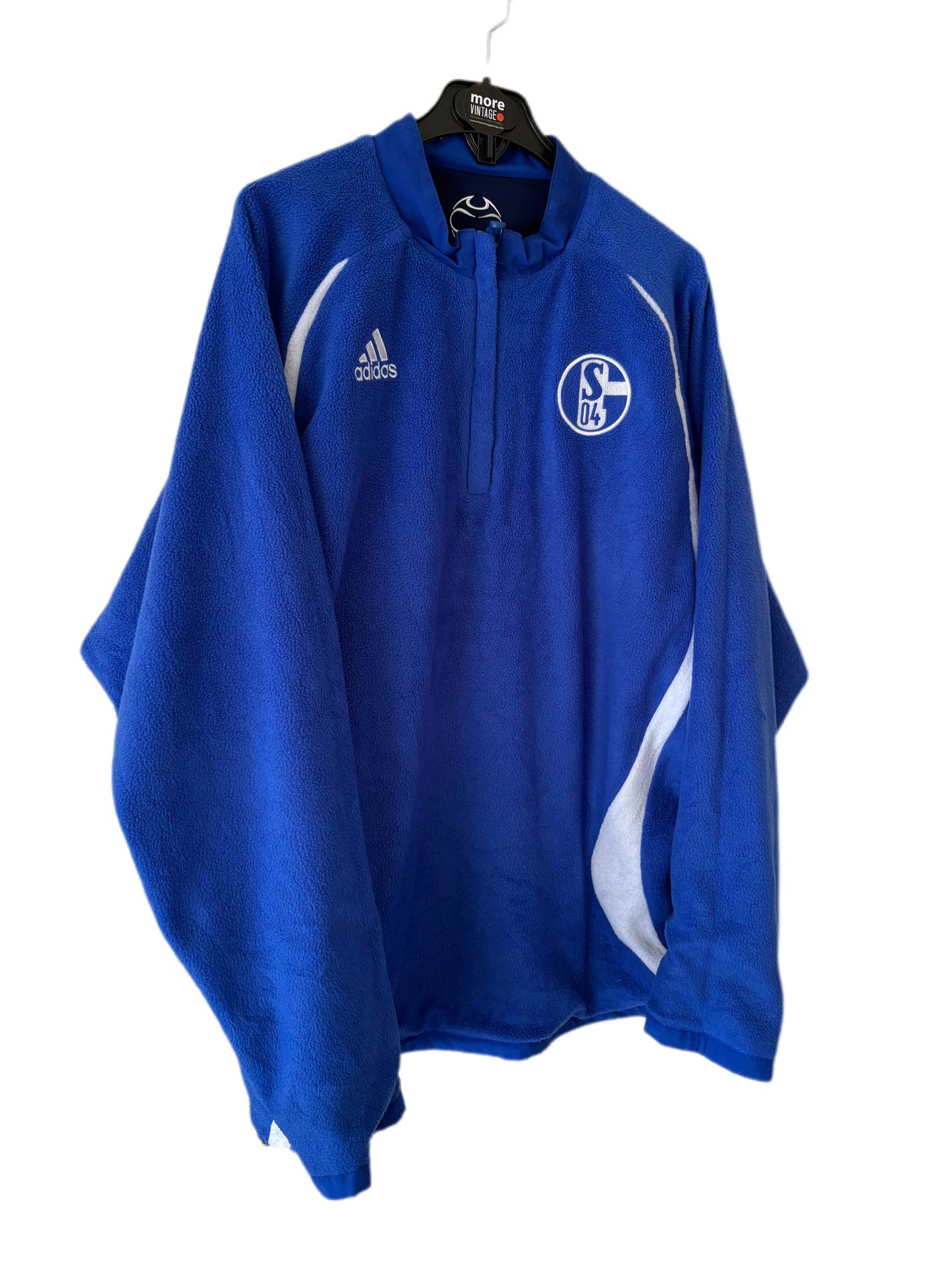 Chaqueta/Polar Adidas Reversible Shalke 04 Retro Blue