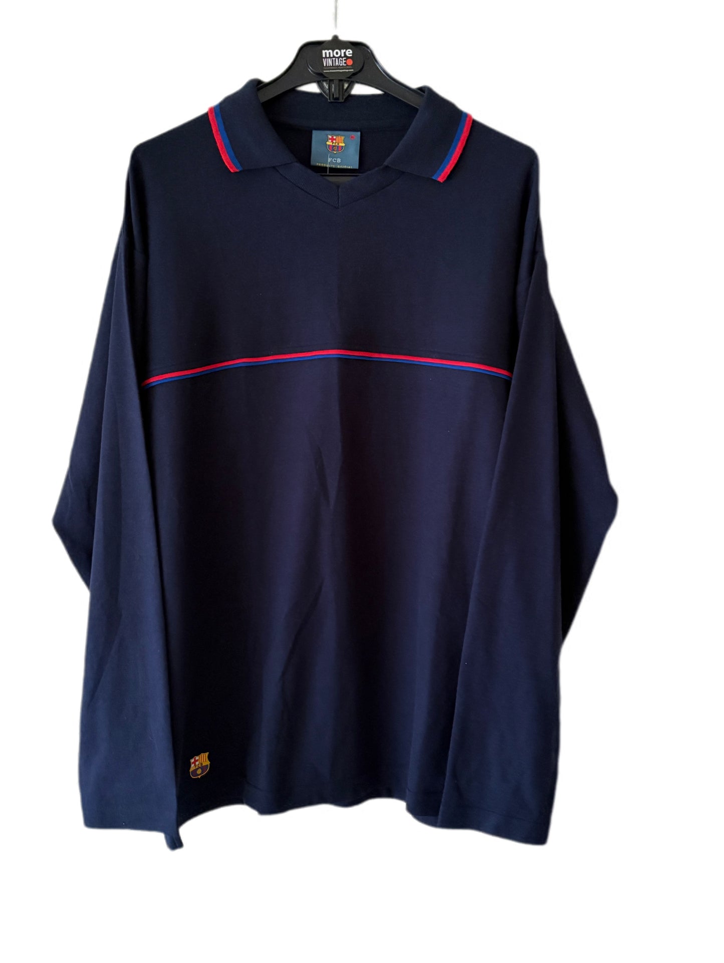 Polo FCB Retro Navy Blue
