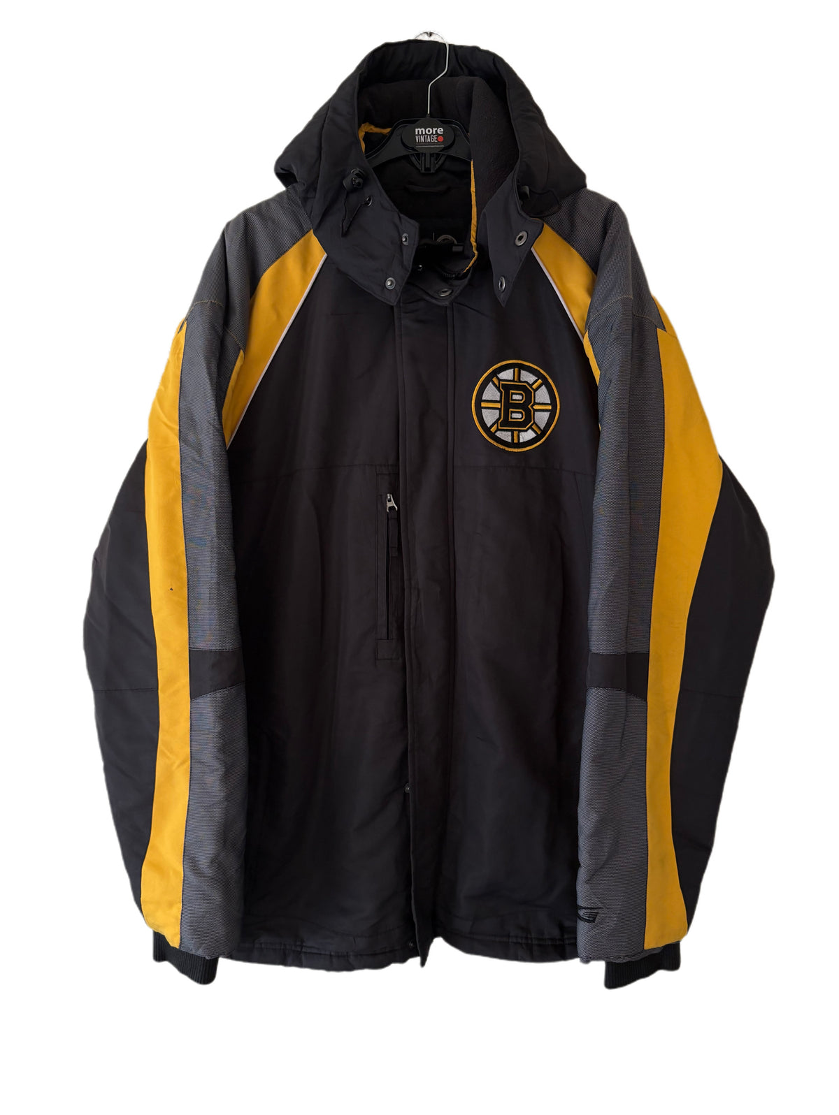 Abrigo NHL Boston Bruns Retro Black/Yellow