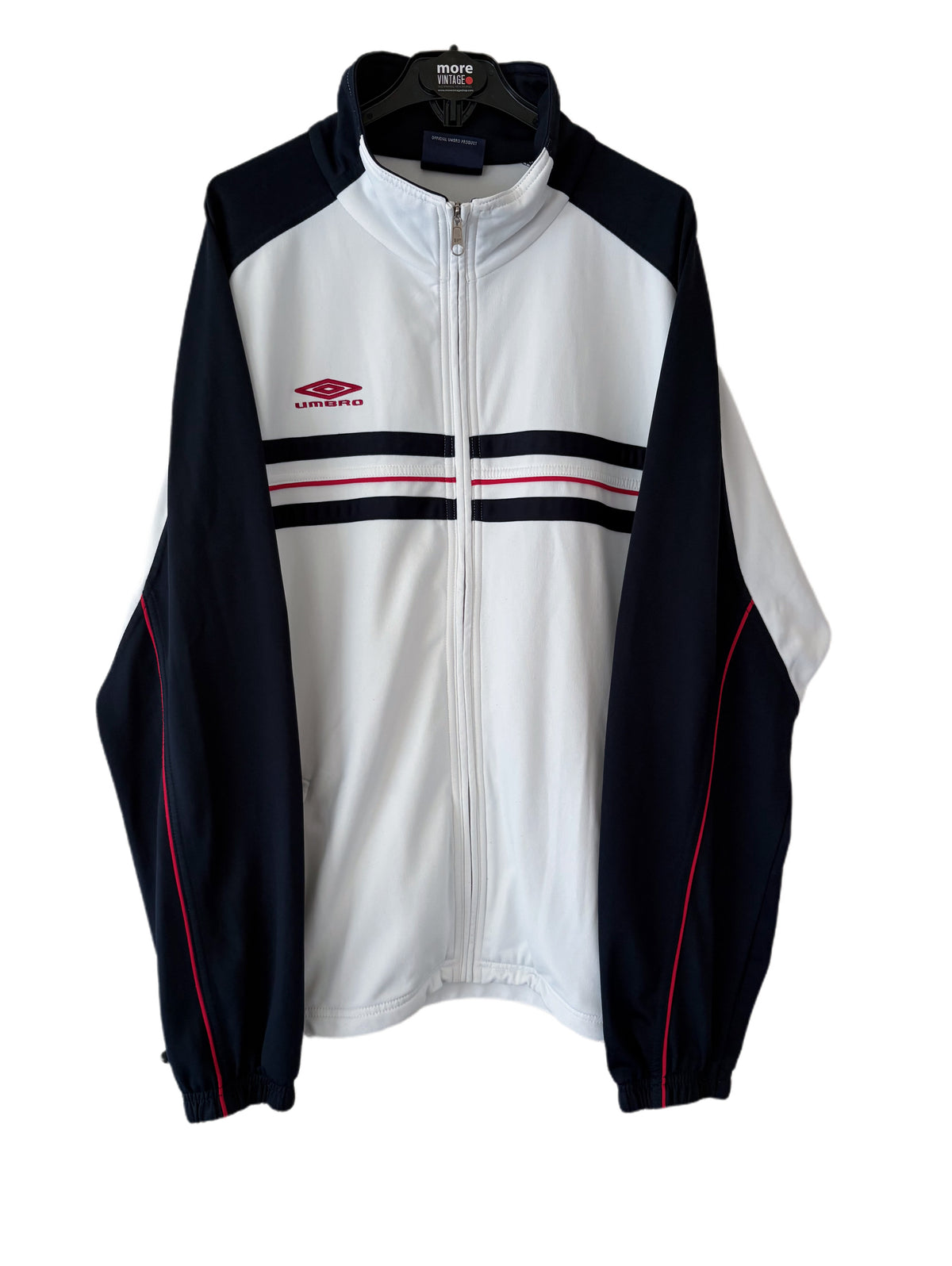 Chaqueta Umbro Retro Sport White/Navy Blue