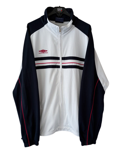 Chaqueta Umbro Retro Sport White/Navy Blue