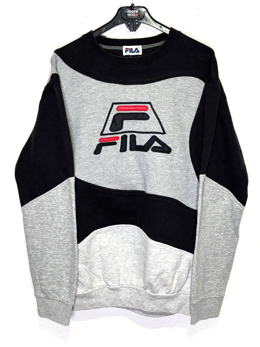 Sudadera Fila Vintage Grey/Black