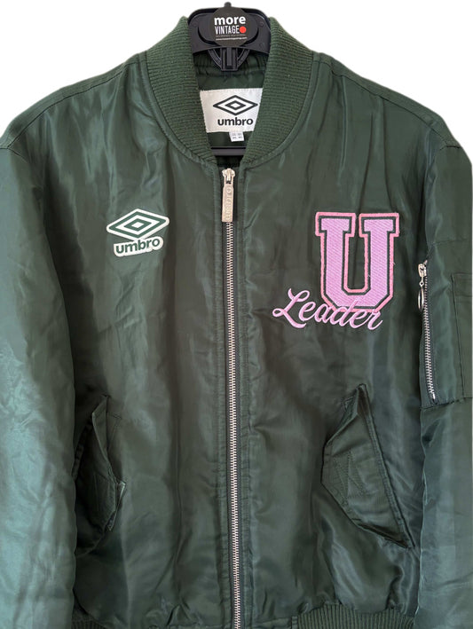 Chaqueta Bomber Umbro Retro Army Green