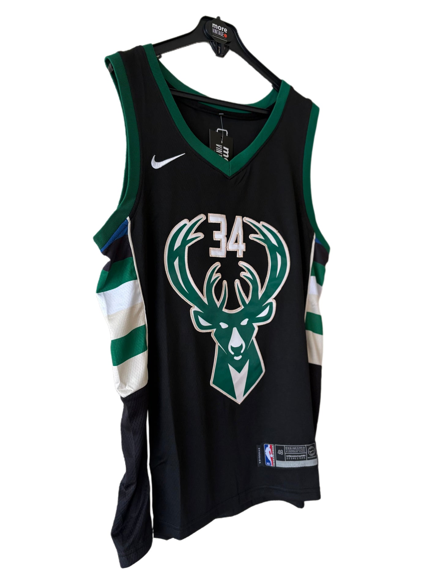 Camiseta NBA Nike Milwaukee Bucks Giannis Antetokounmpo #34