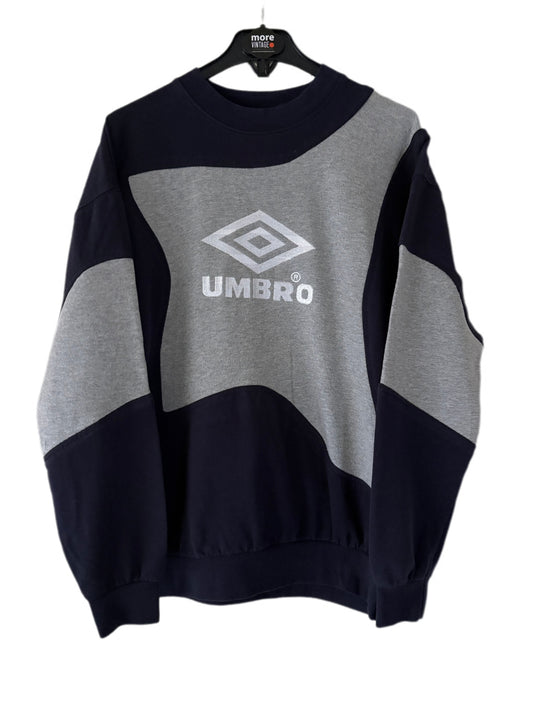 Sudadera Umbro Retro Grey/Navy Blue