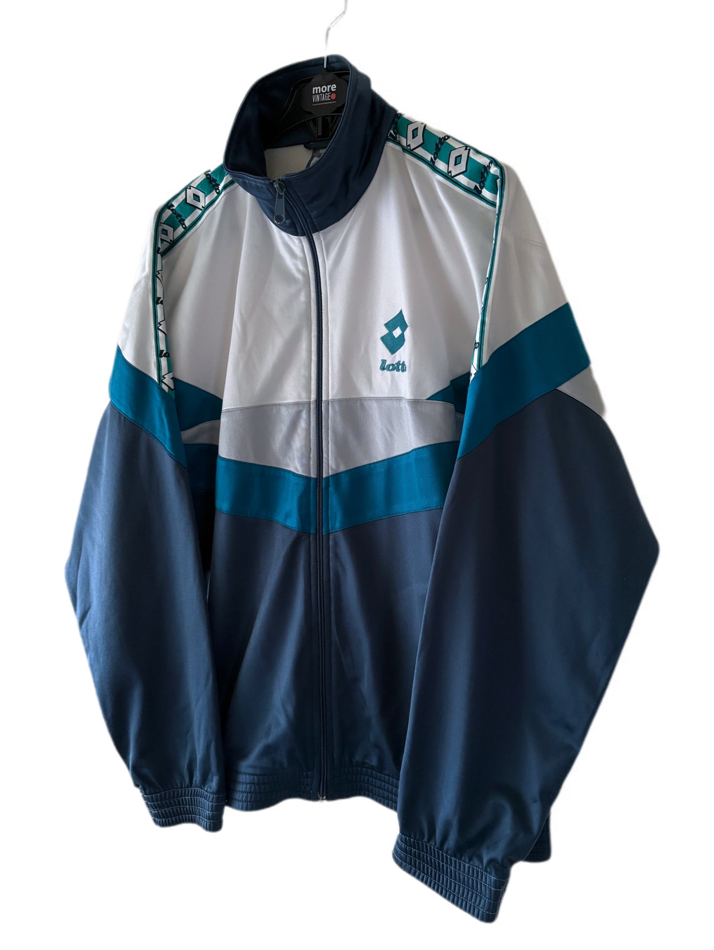 Chaqueta Lotto Retro Blue/White