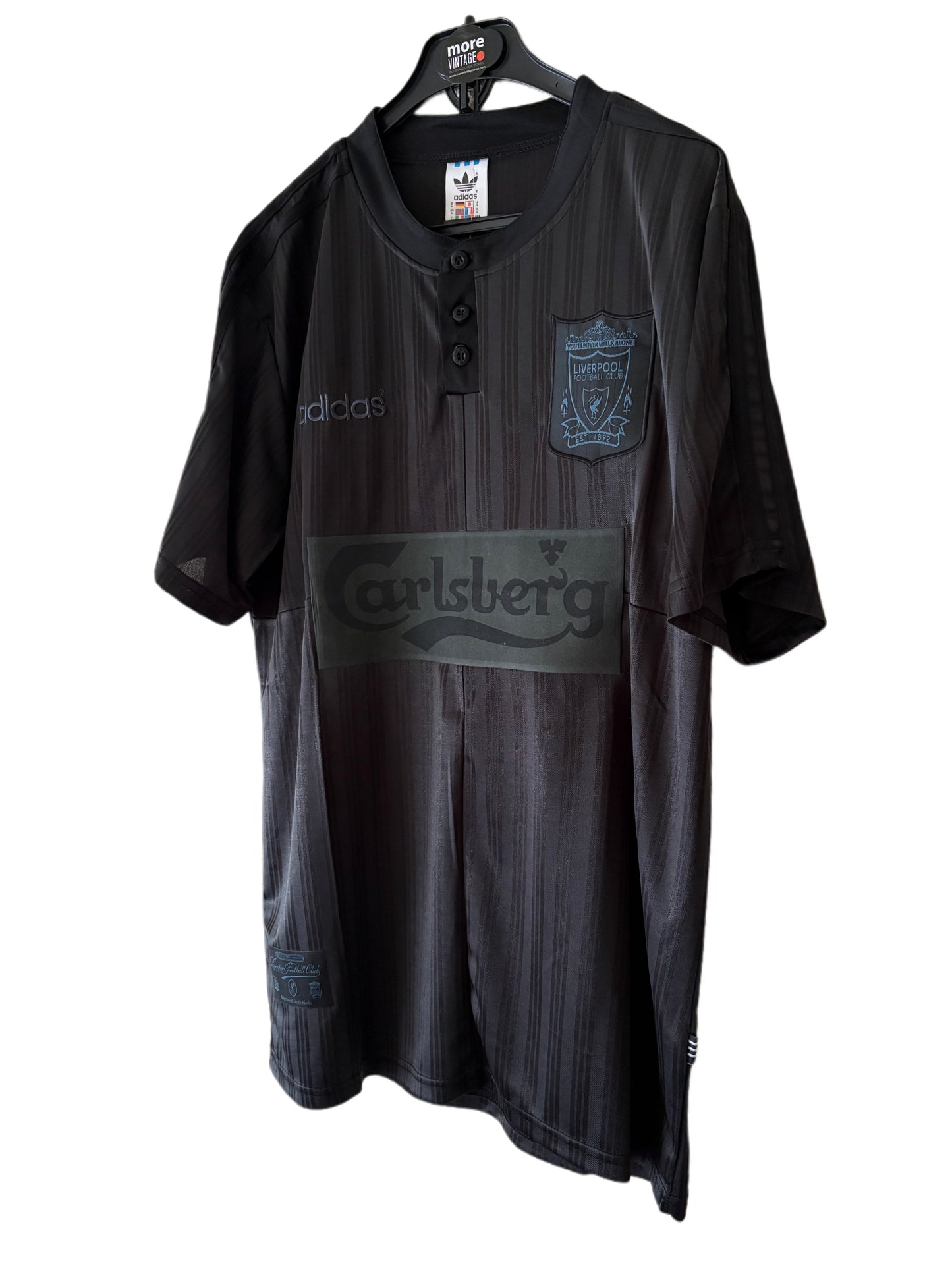 Camiseta Liverpool Adidas Retro Black Edition