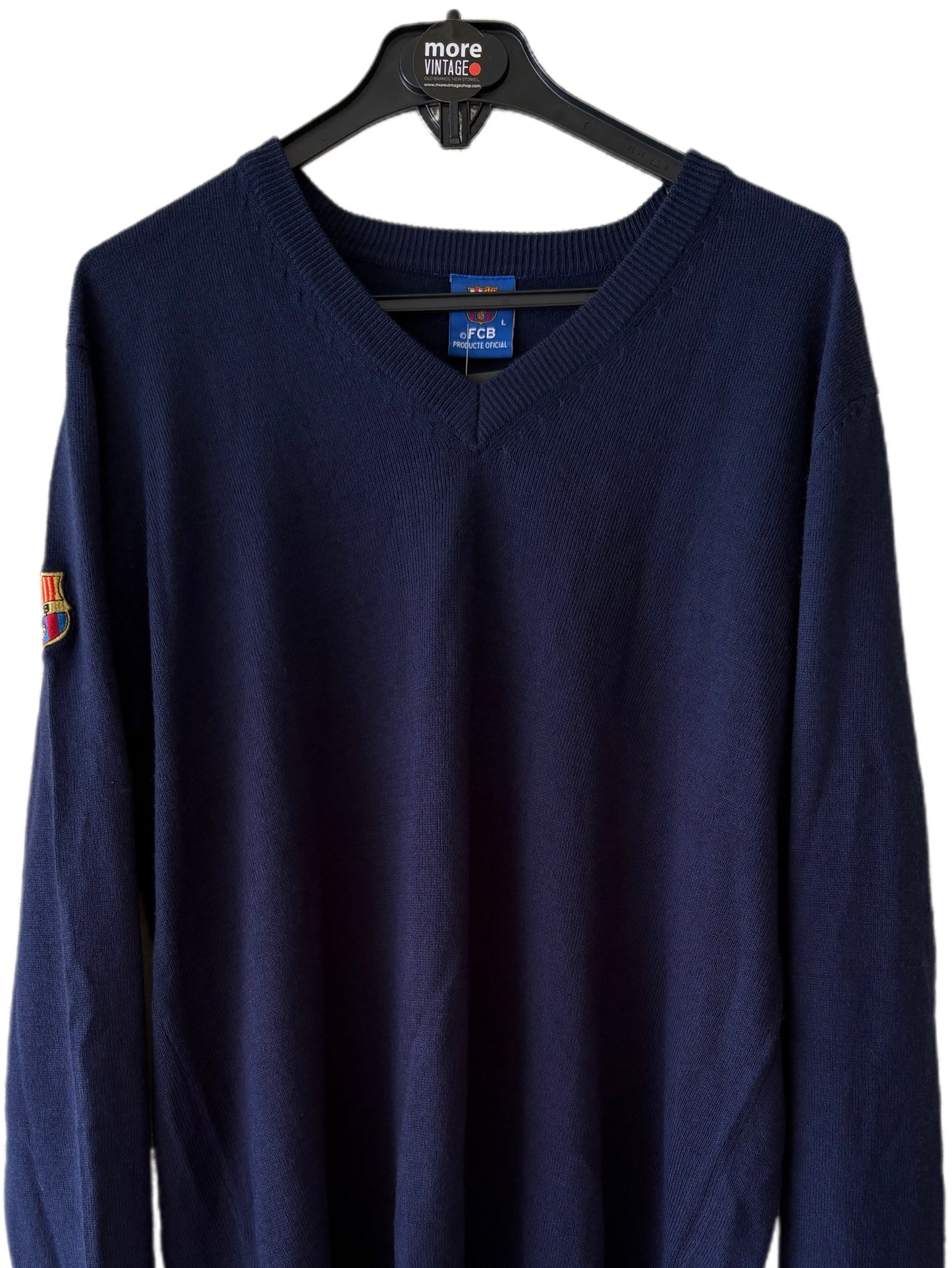 Jersey FC Barcelona Retro Navy Blue