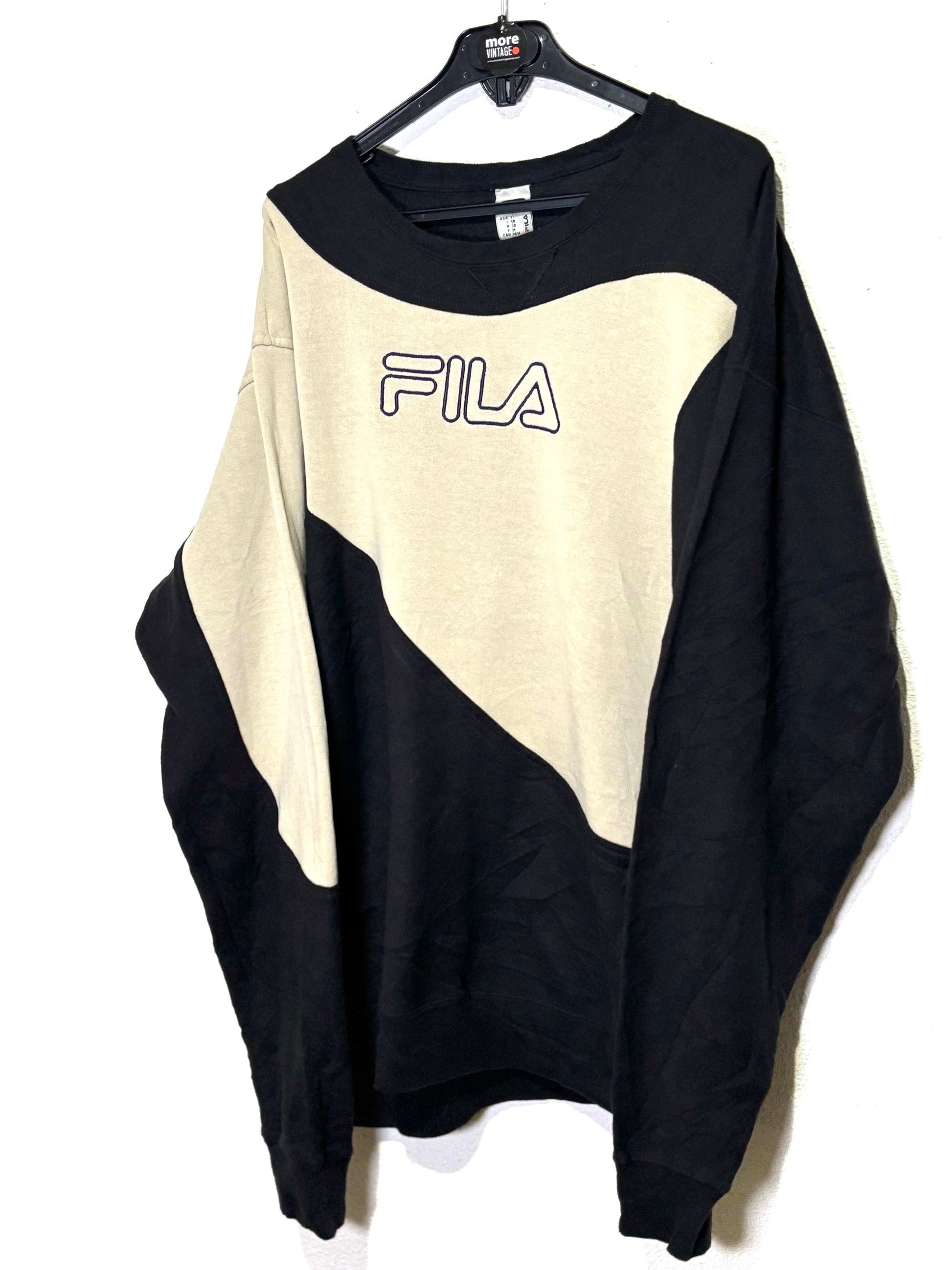 Sudadera Fila Vintage Black/Cream