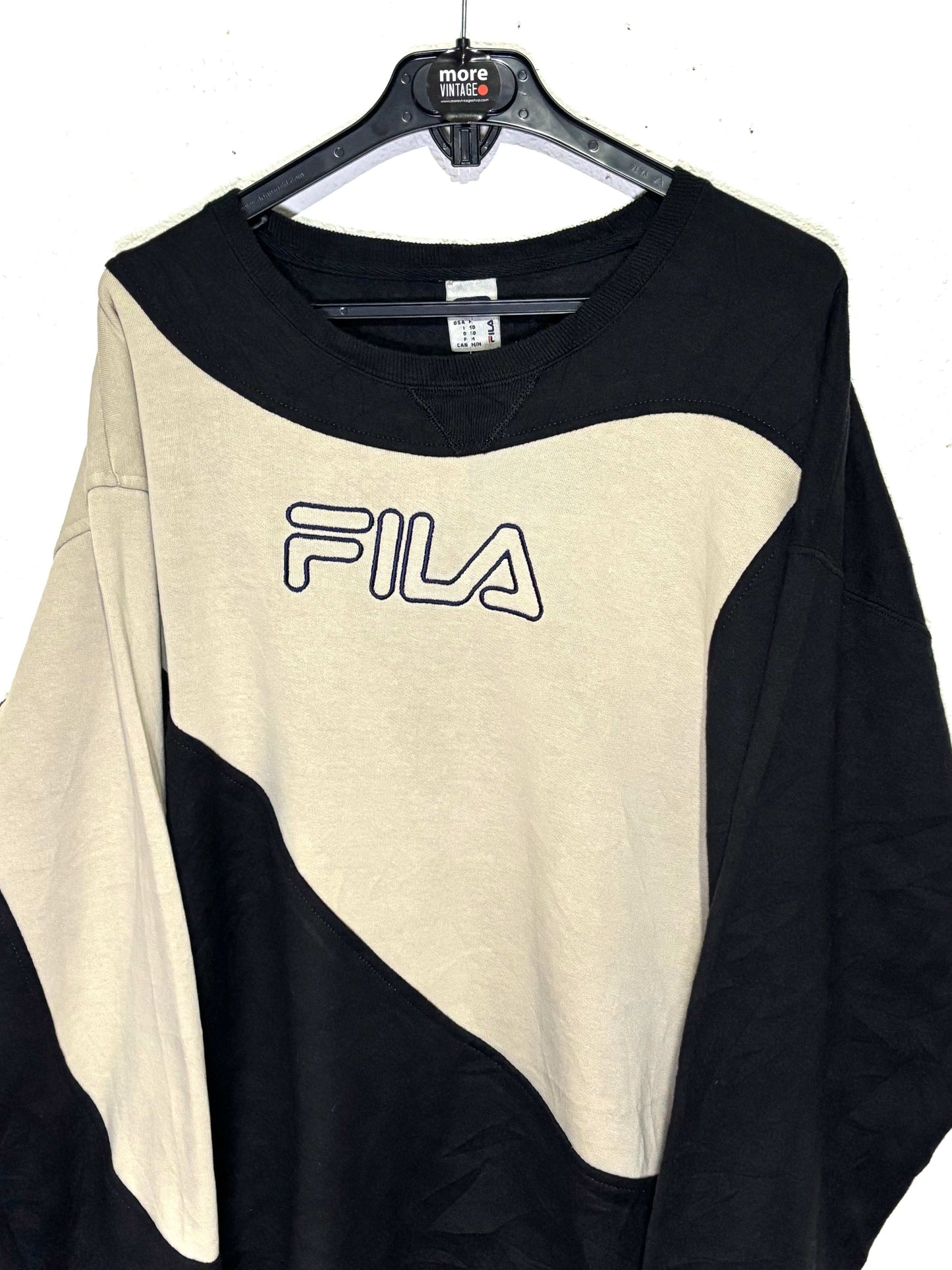 Sudadera Fila Vintage Black/Cream