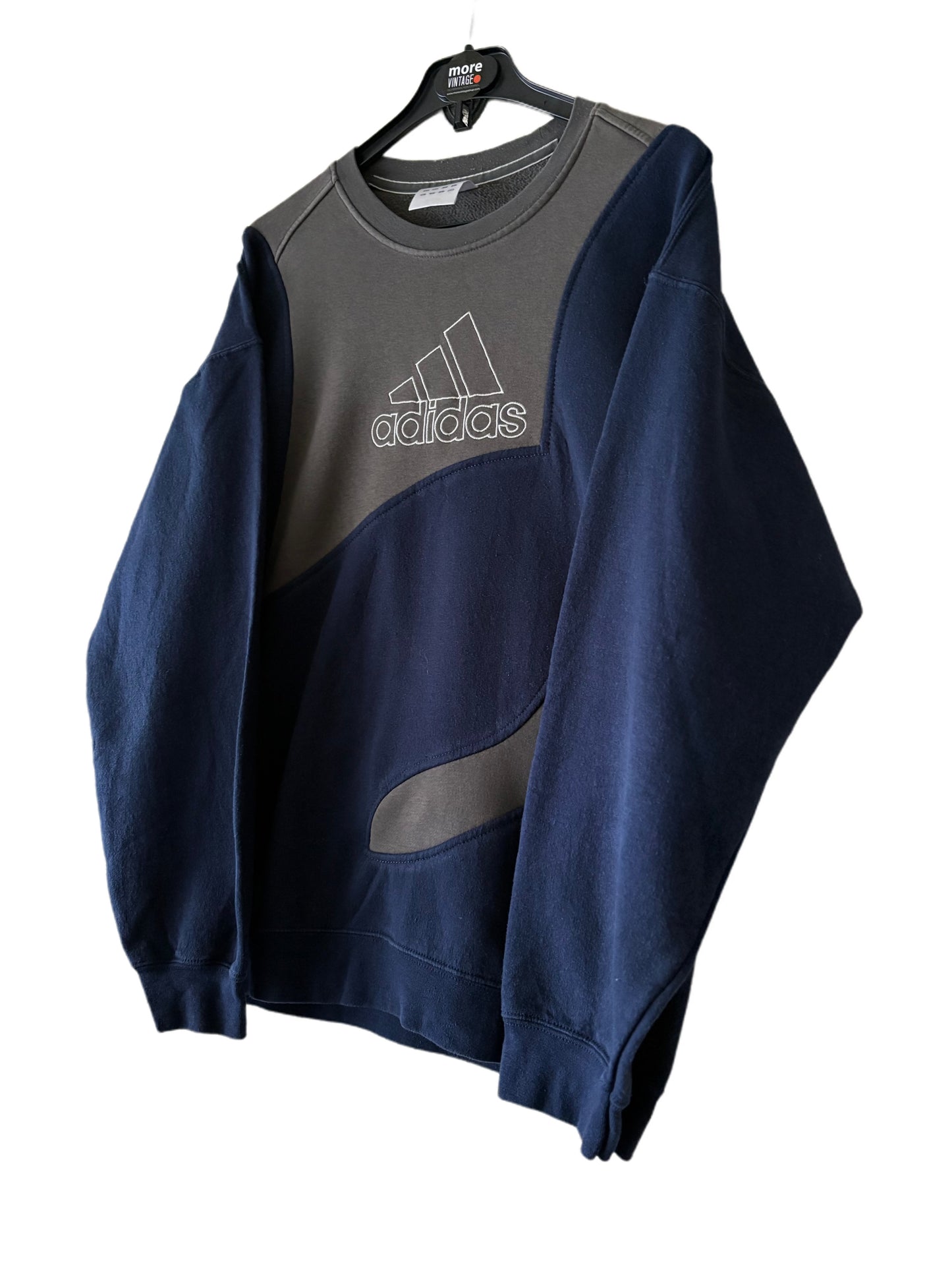 Sudadera Adidas Classic Vintage Navy Blue/Grey