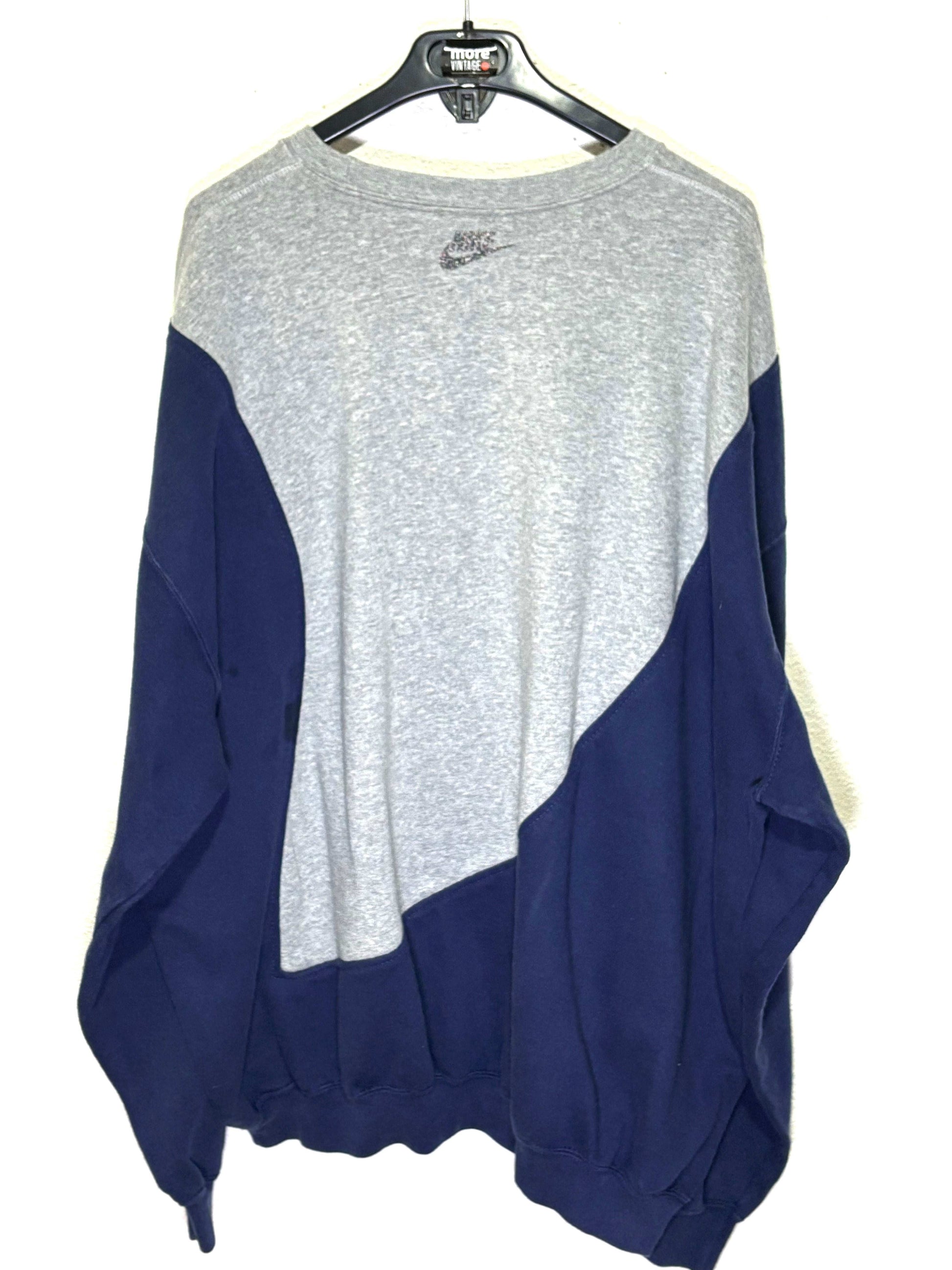 Sudadera Nike Vintage Retro Grey/Blue navy