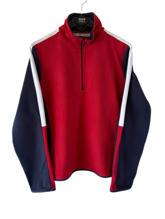Sueter Tommy Hilfiguer Retro Red/Navy Blue