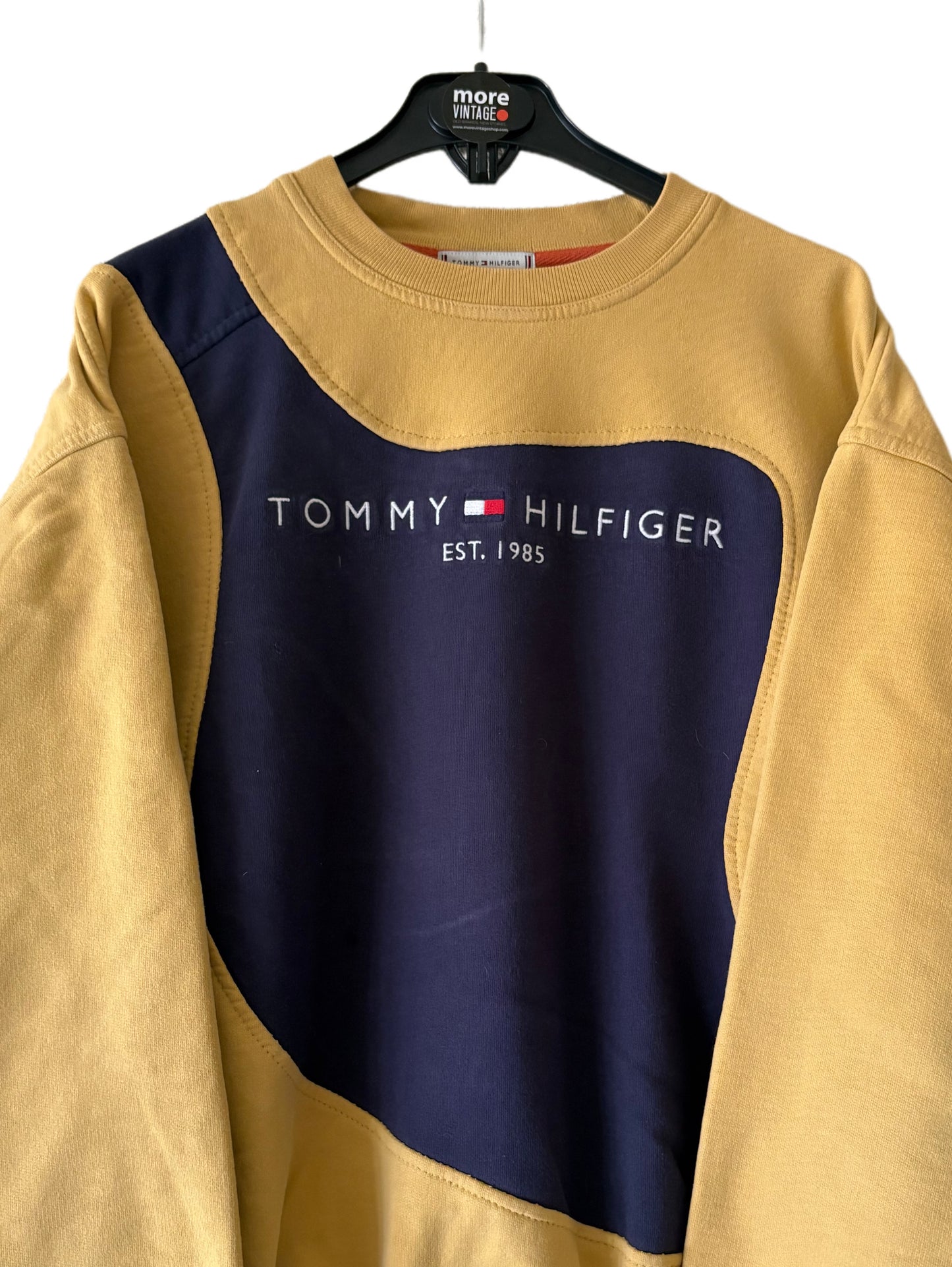 Sudadera Tommy Hilfiger Retro Yellow/Navy Blue