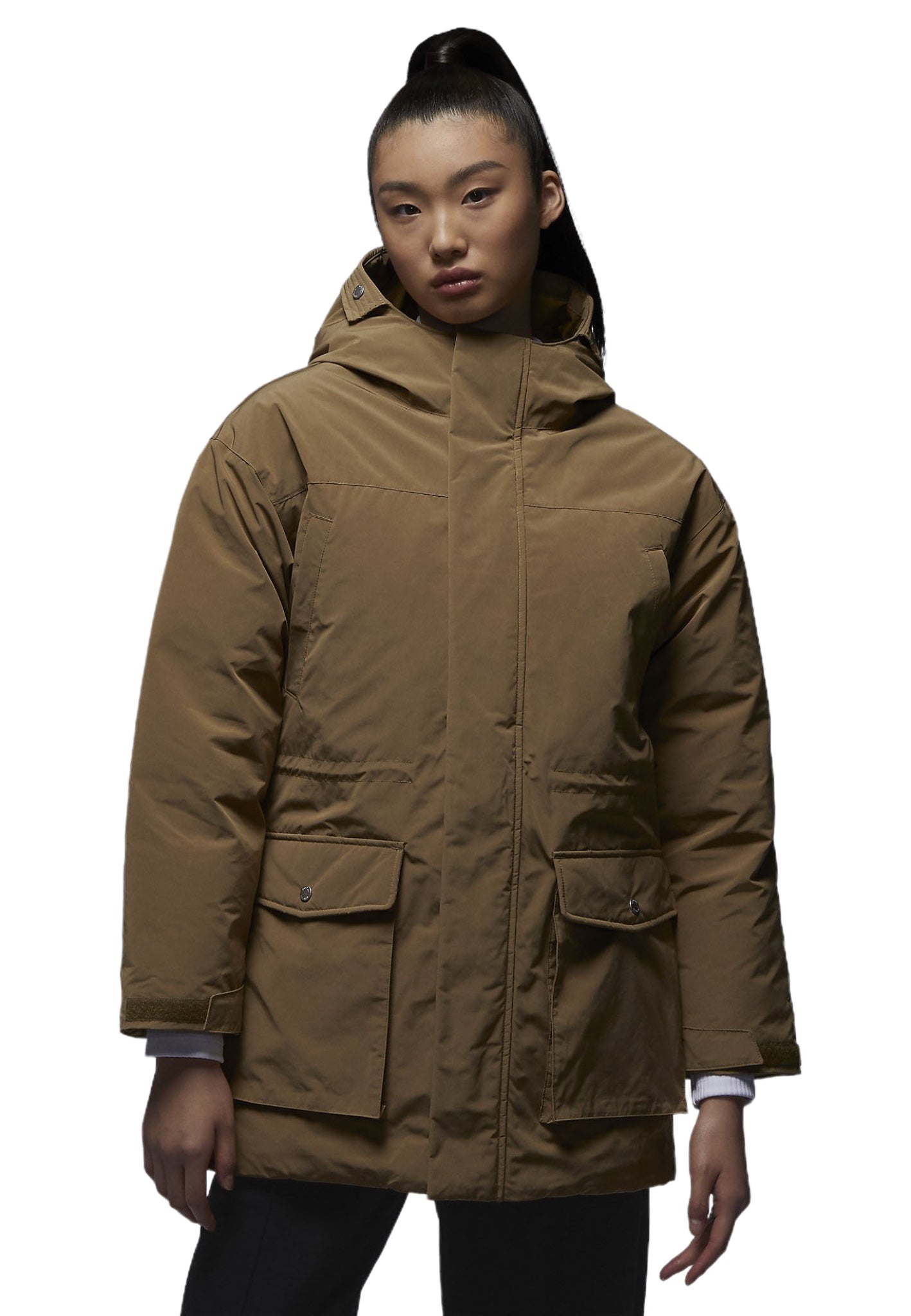 Abrigo Jordan "Brown Kelp" Womens