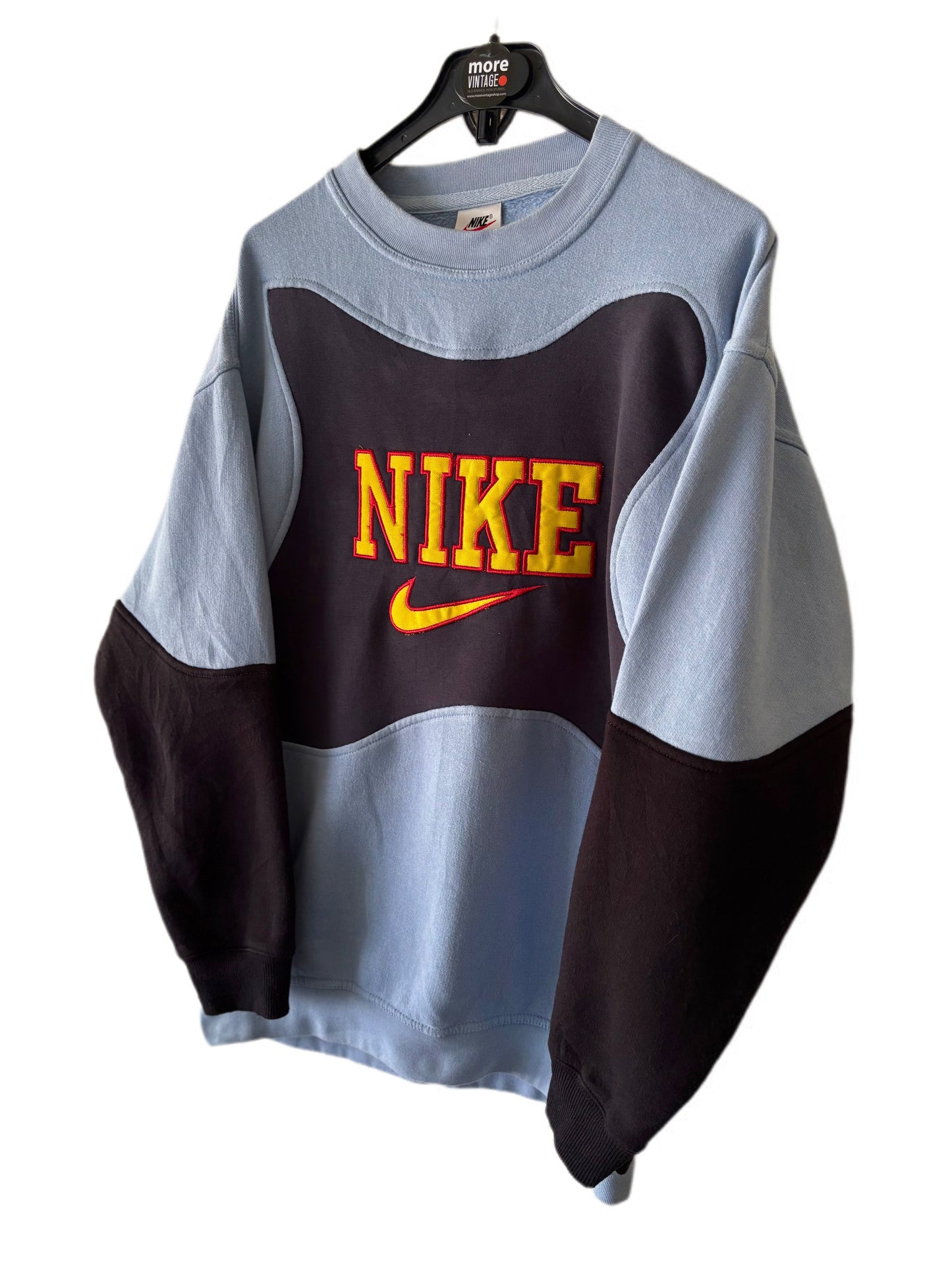 Sudadera Nike Retro Light Blue/Yellow