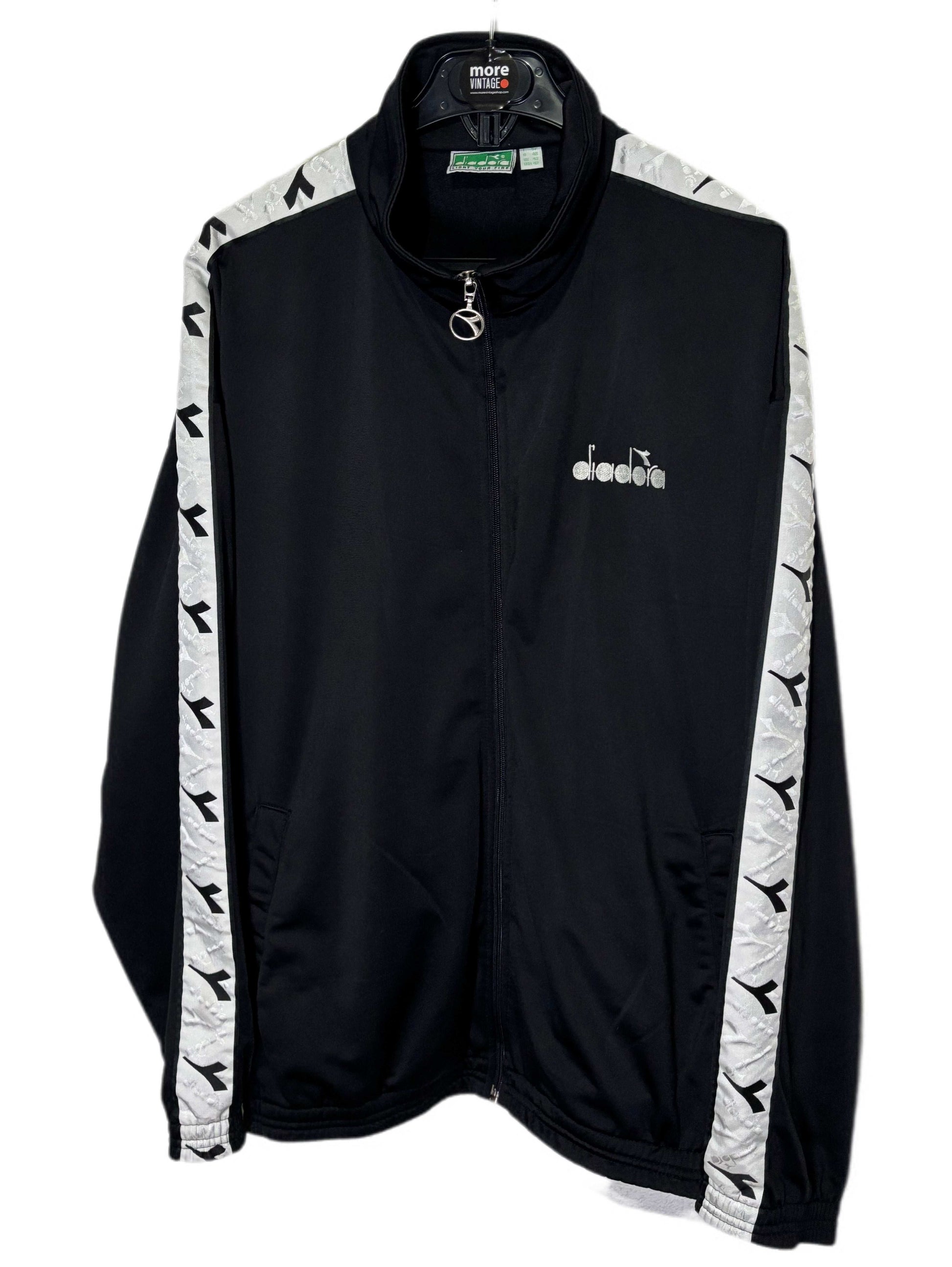 Chaqueta Diadora Retro Black/White