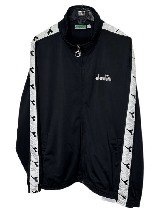 Chaqueta Diadora Retro Black/White