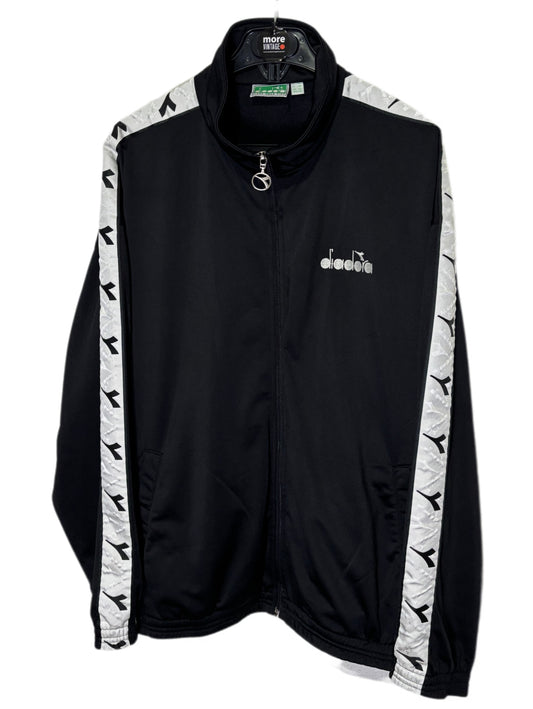 Chaqueta Diadora Retro Black/White