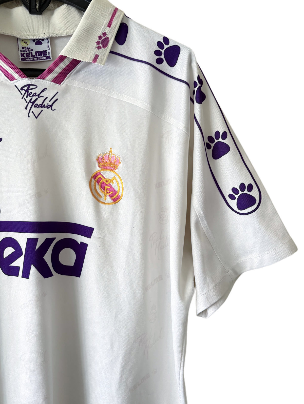 Camiseta Real Madrid Kelme 94/95 Original (pieza coleccionista)