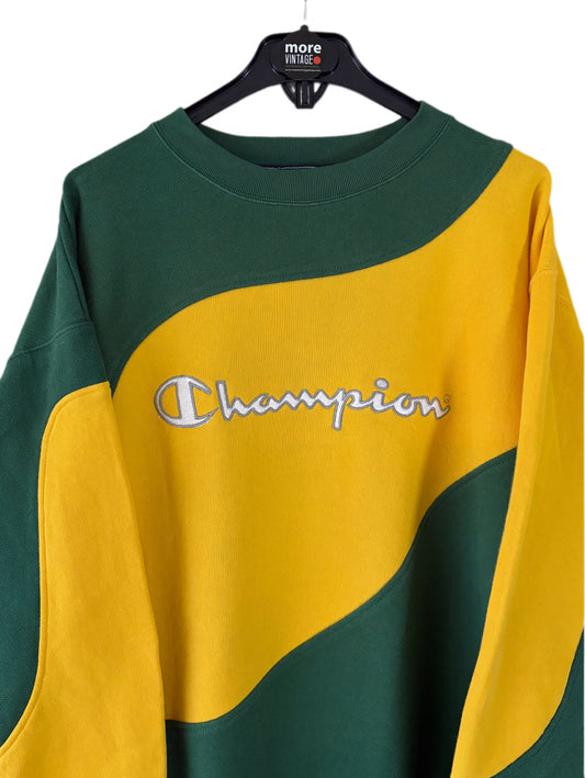 Sudadera Champion Vintage Yellow/Green