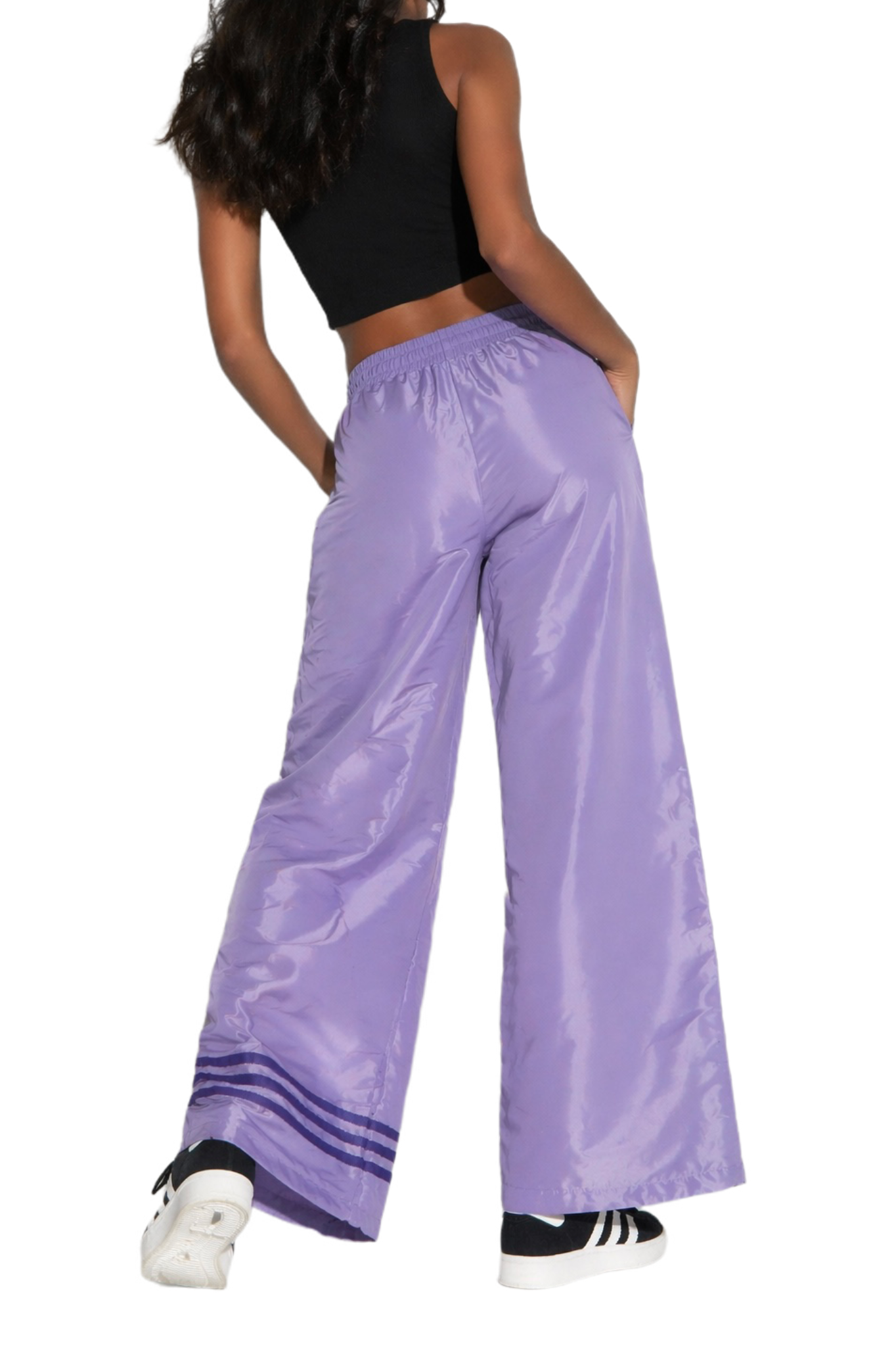 Adidas Originals Wide Leg Pant Lilla Women