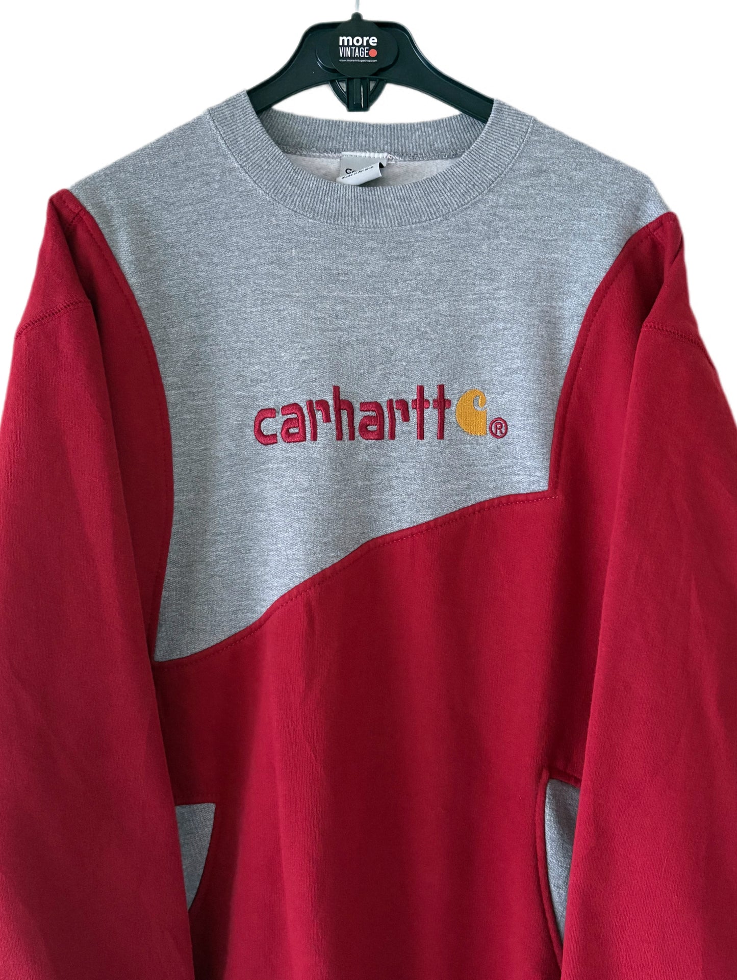 Sudadera Carhartt Vintage Grey/Red