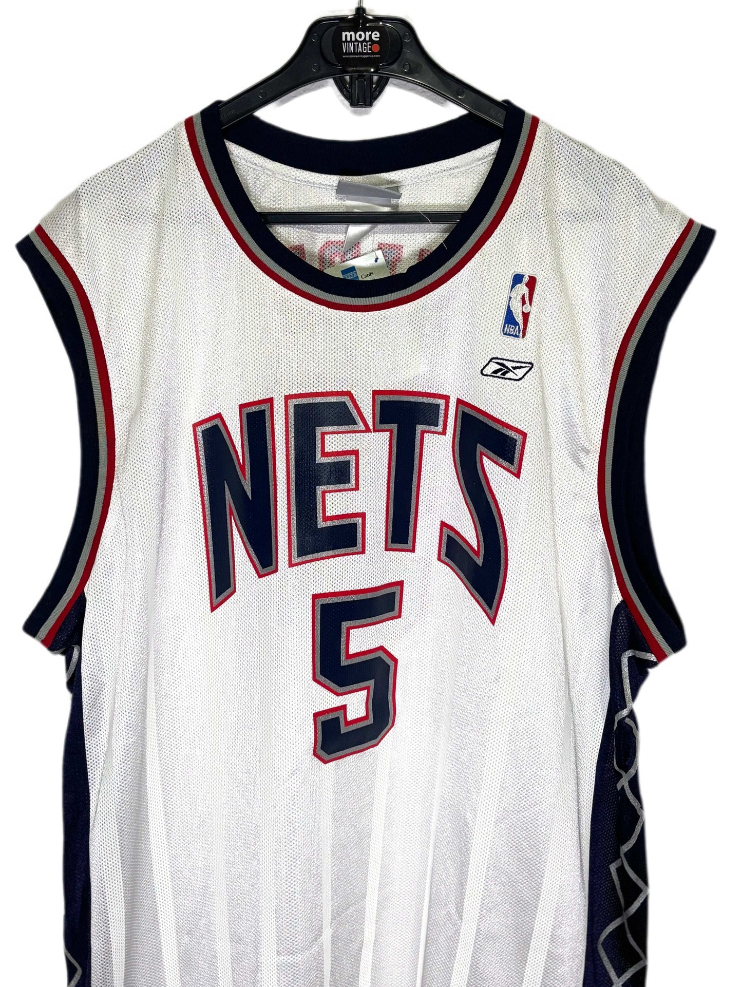 Camiseta NBA Reebok Nets Kidd #5