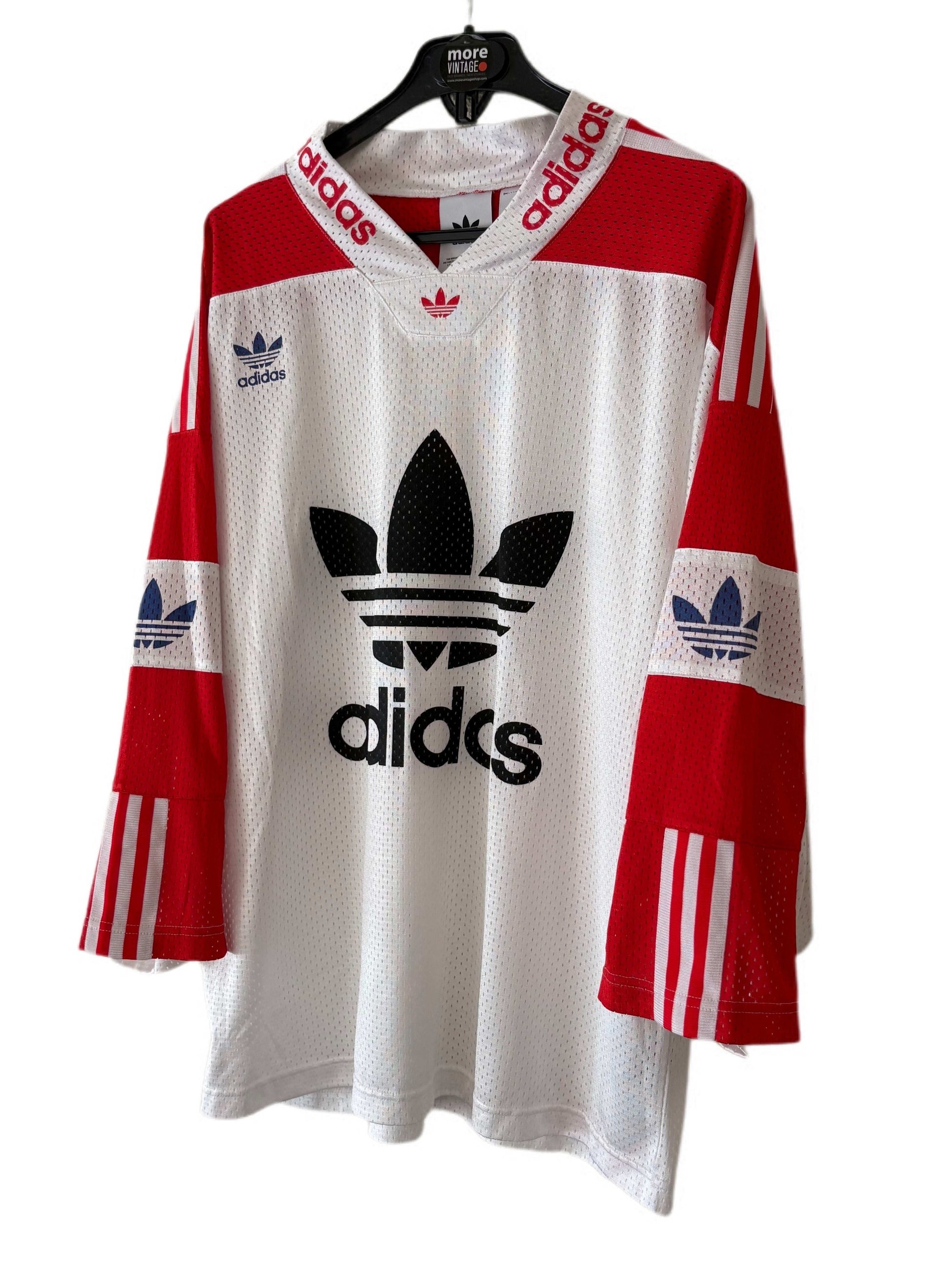 Camiseta Adidas Original Retro Red/White