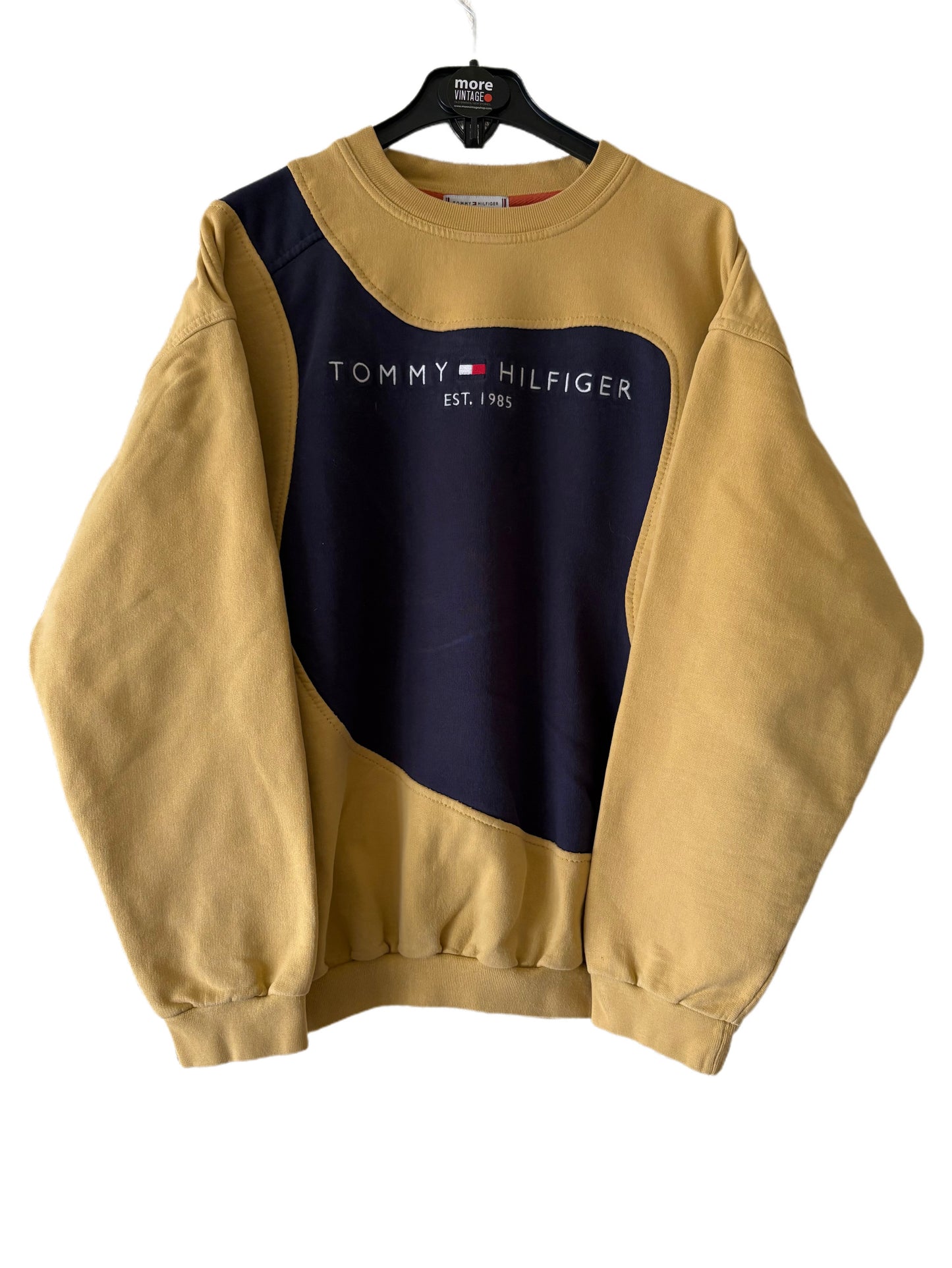 Sudadera Tommy Hilfiger Retro Yellow/Navy Blue
