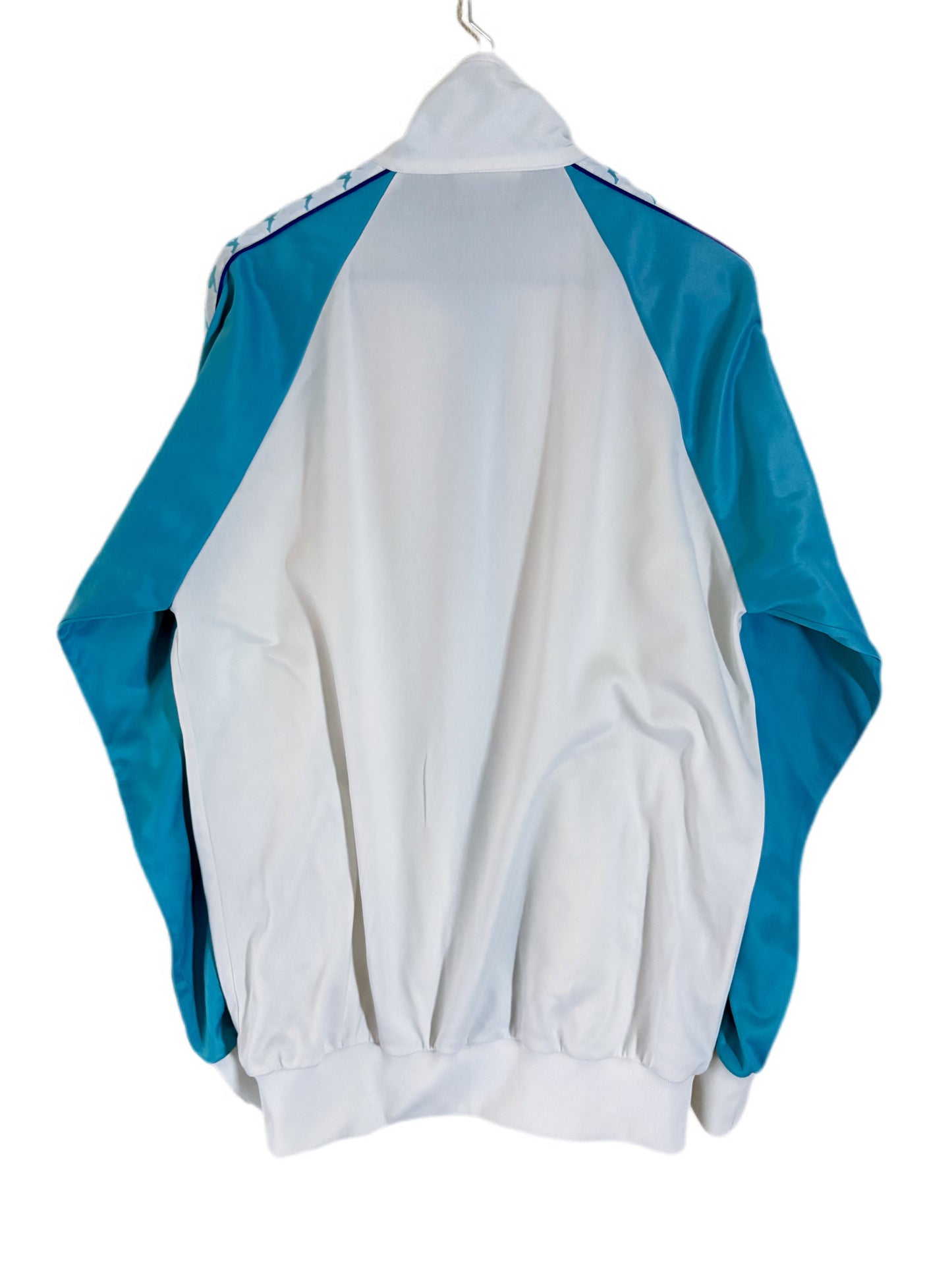 Chaqueta Kappa Retro White/Light Blue