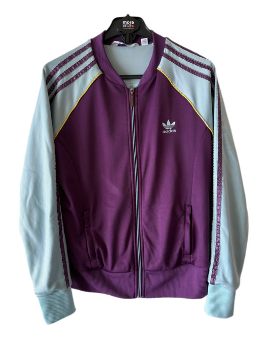 Chaqueta Adidas Original Retro Purple/Light Blue