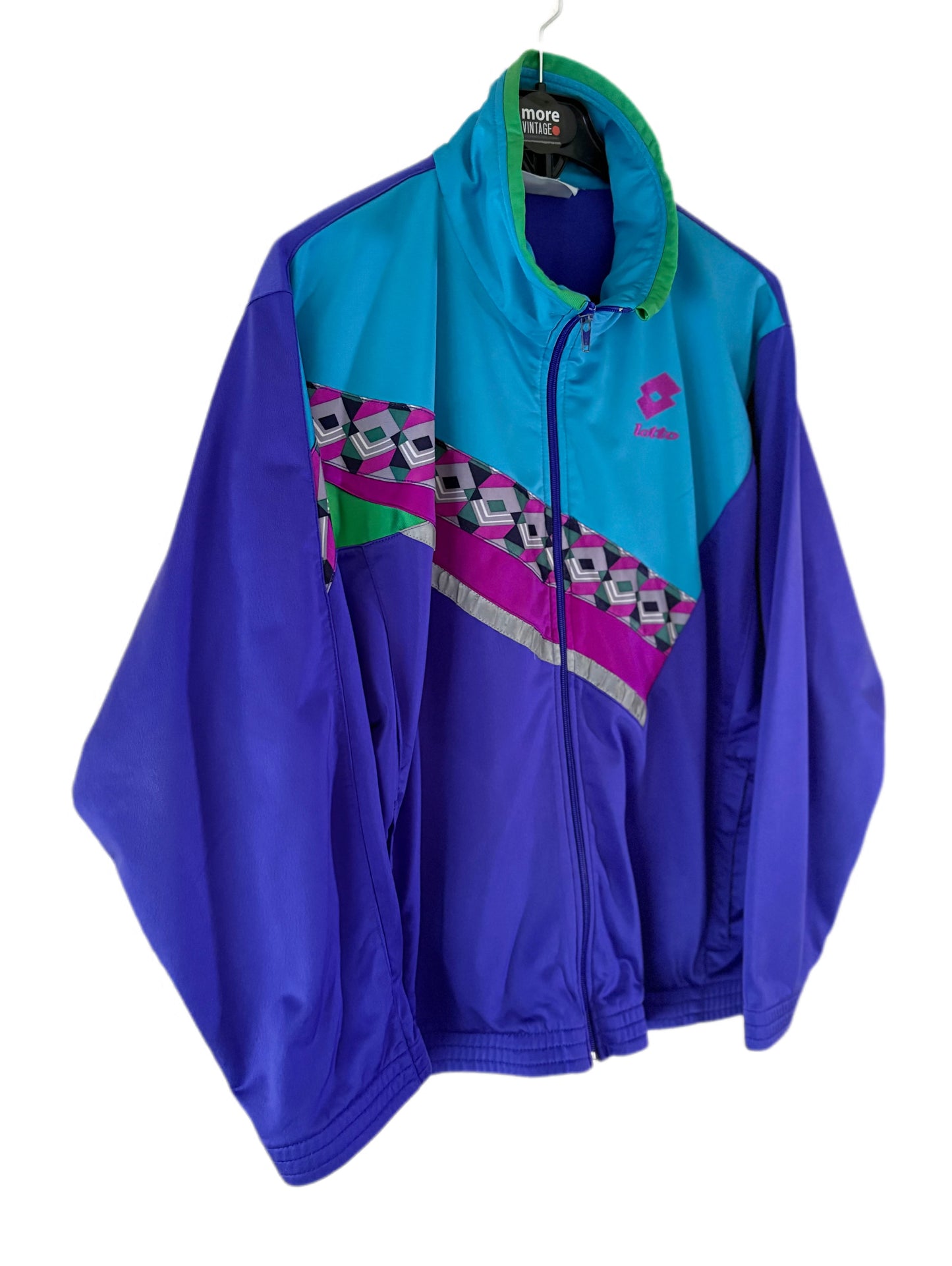 Chaqueta Lotto Retro Blue/Purple