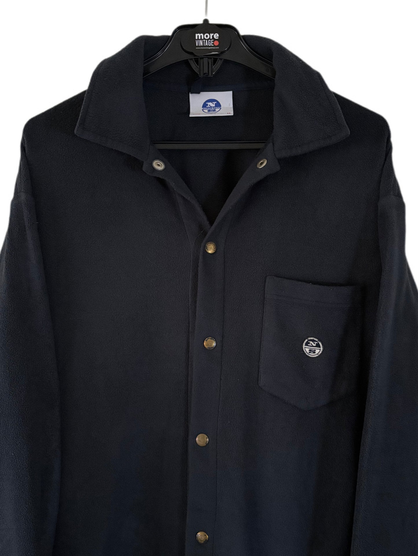 Flannel Shirt North Sails Retro Navy Blue