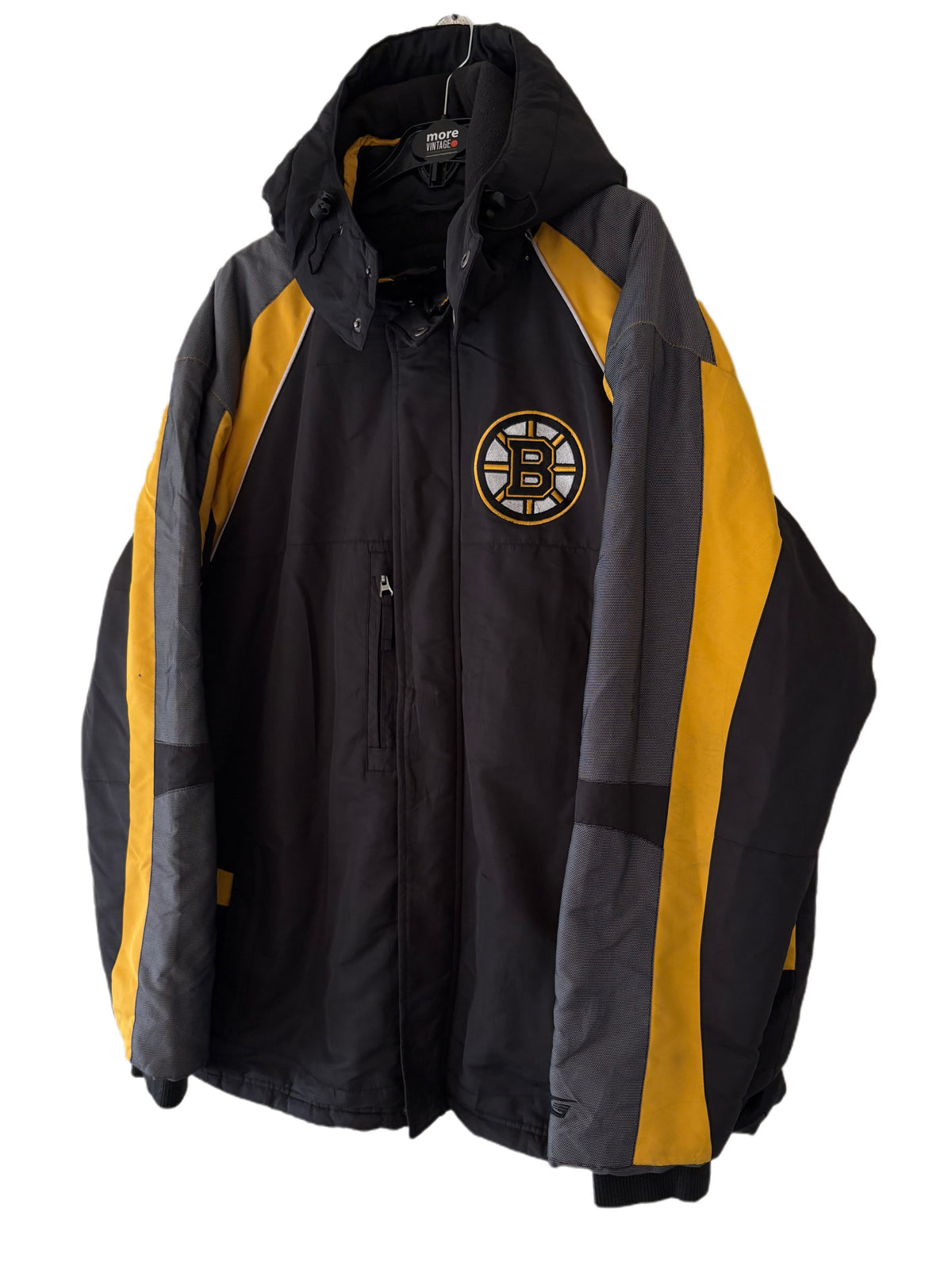 Abrigo NHL Boston Bruns Retro Black/Yellow
