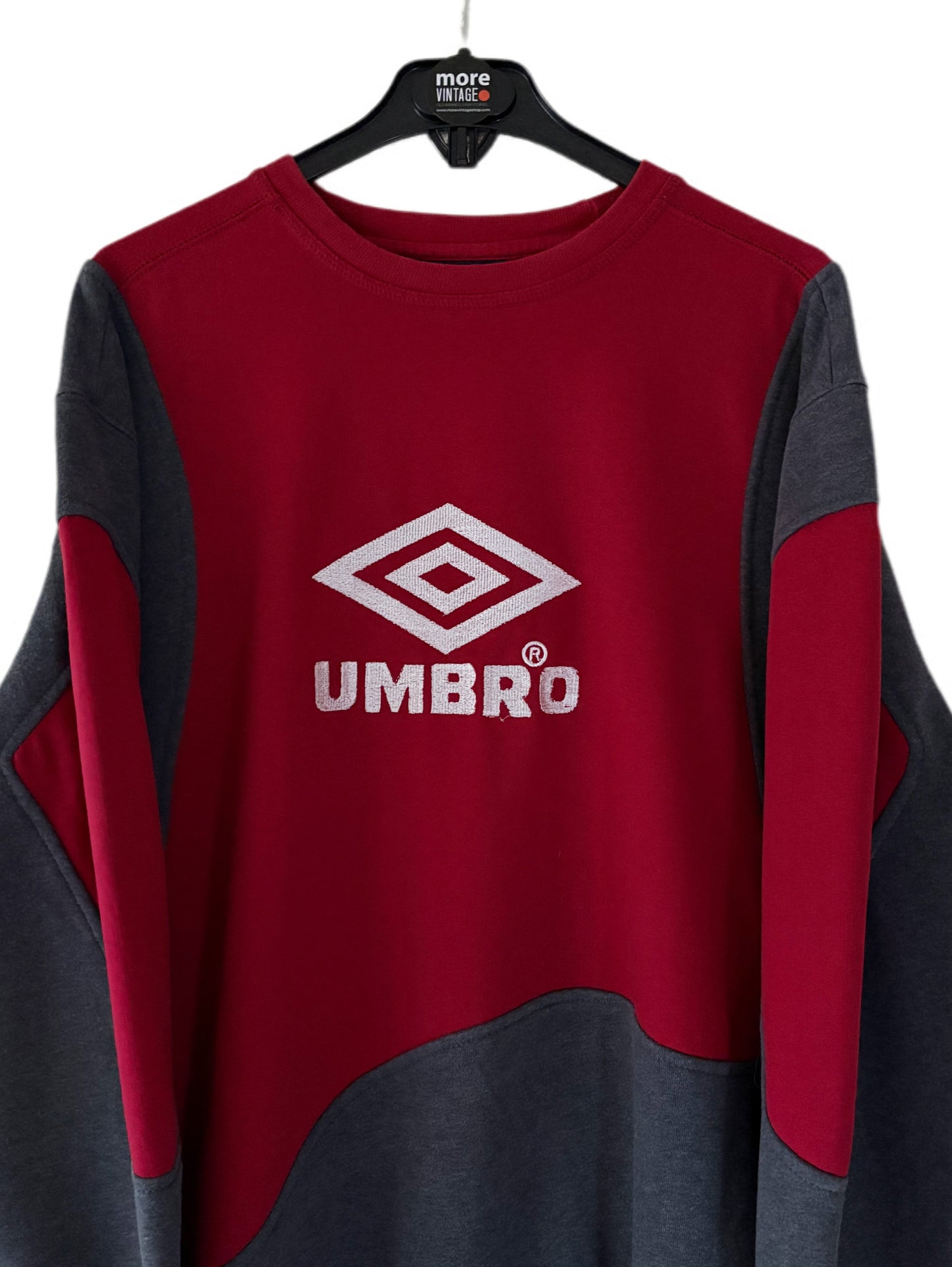 Sudadera Umbro Retro Red/Grey