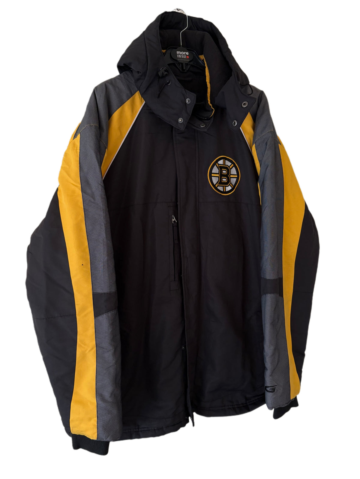 Abrigo NHL Boston Bruns Retro Black/Yellow